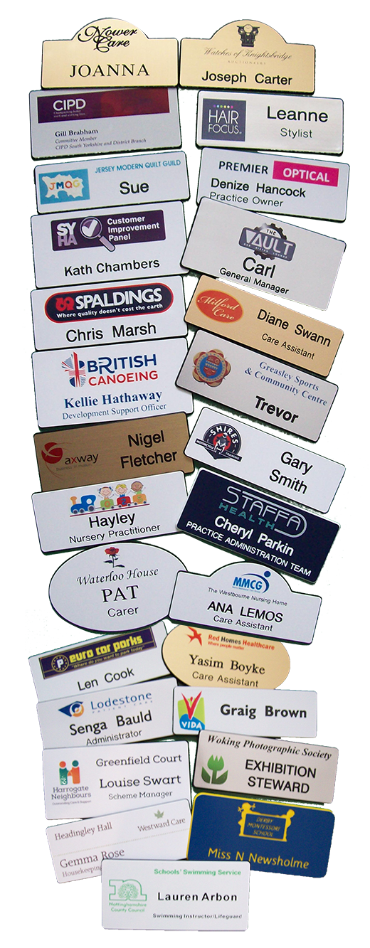 Custom Name Badges