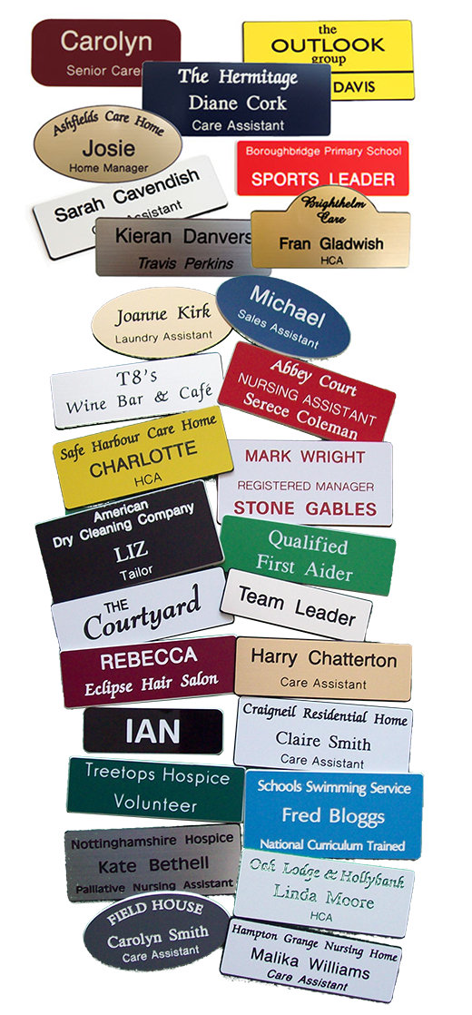 Name Badges