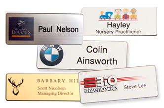 Name Badges with Logo